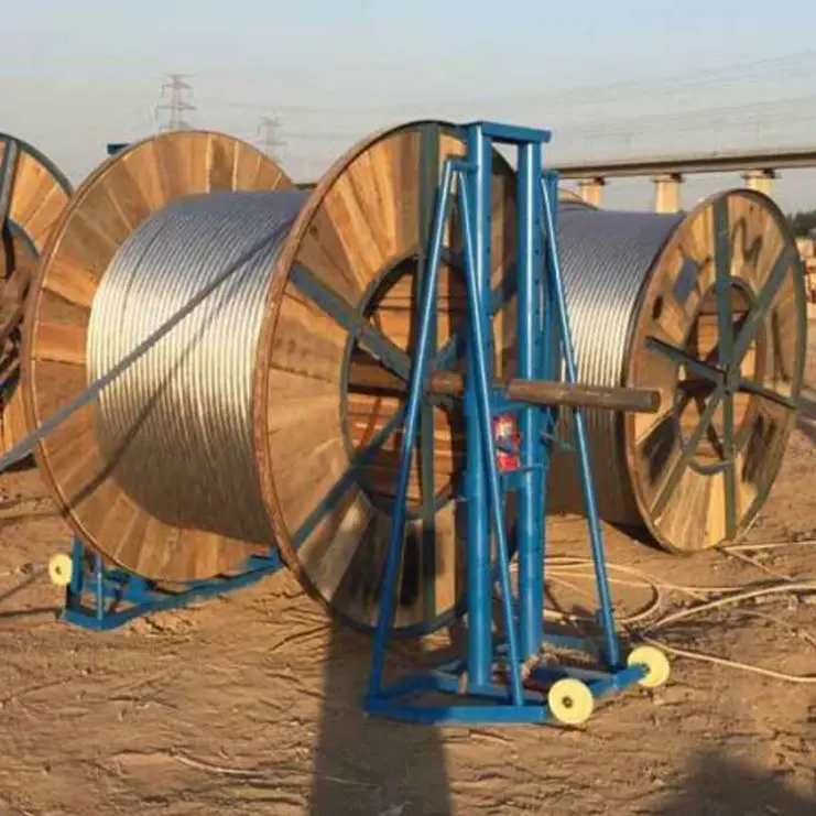 sale hydraulic cable drum jack system comprises of two independent cable stands complete