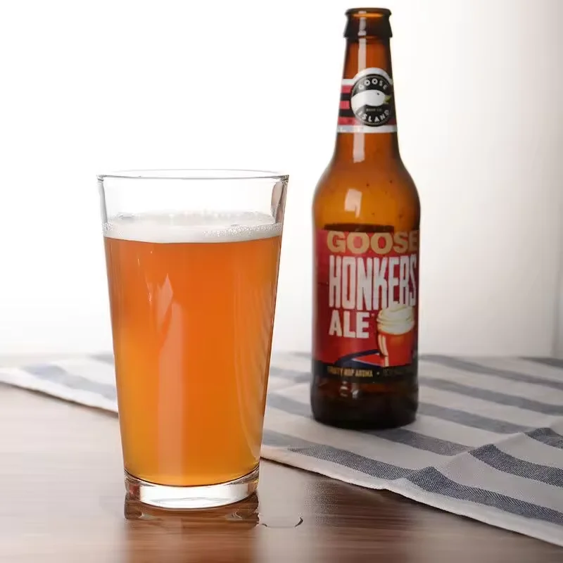 475ML pint Glass Tumblers Libbey Glassware Cup for Water Wine Milk Lead-Free  Juice drink glass Tall Water Glasses Set