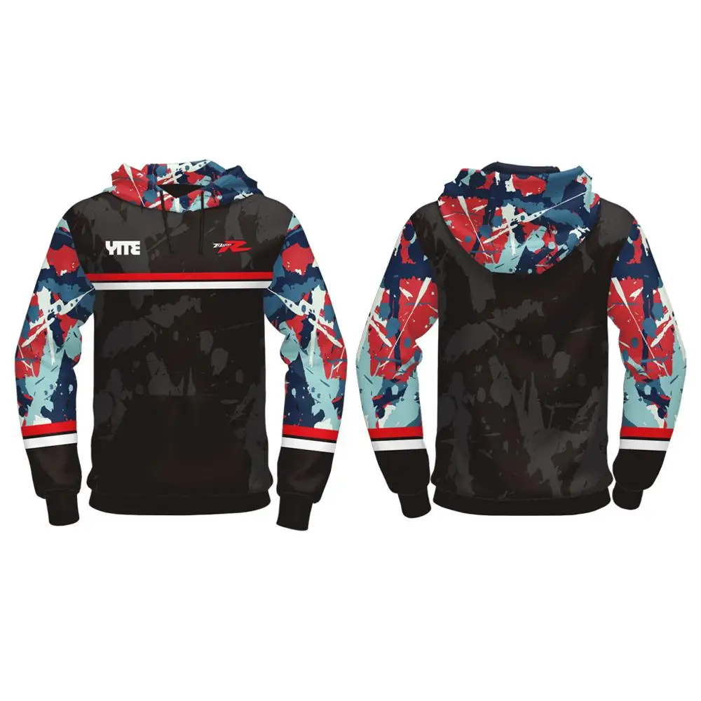 Wholesale custom high quality mens blank hoody sublimated custom made hoodies