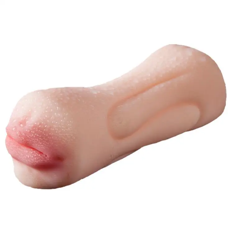 4D Mouth Vagina Dual Adult Products Pocket Pussy Masturbation Cup For Male