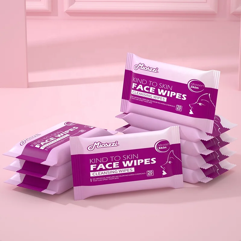 Mioszzi RTS Face Cleansing Wipe Refreshments Reusable Face Wipes 5PACKS 100PCS
