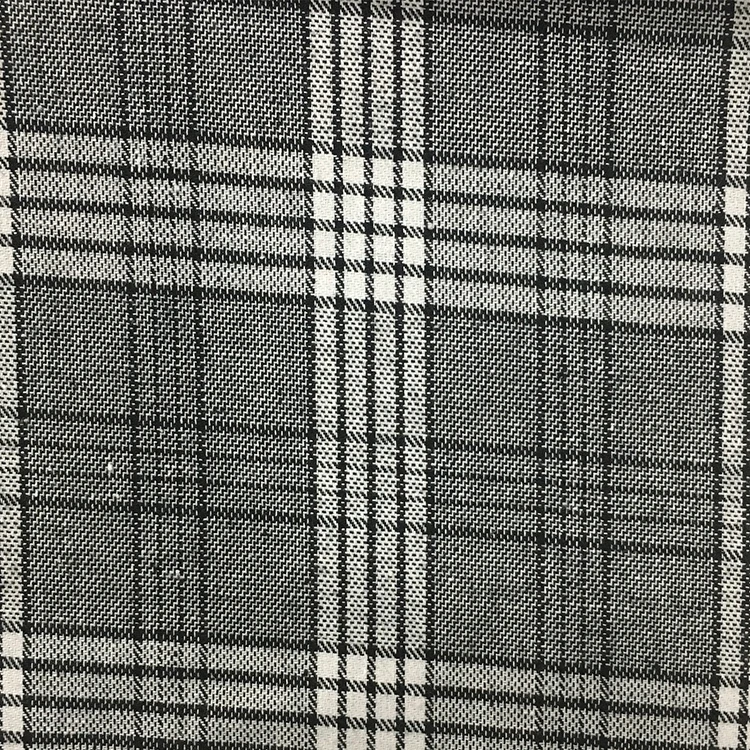 Cotton Polyester Blend Yarn Dyed Check Cotton Plaid Flannel Fabric CVC Yarn Dyed Fabric