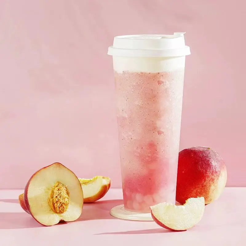 BOBER TEA 2 кг персикового варенья из настоящего фруктового сока пригодного для смузи или замораживания напитков