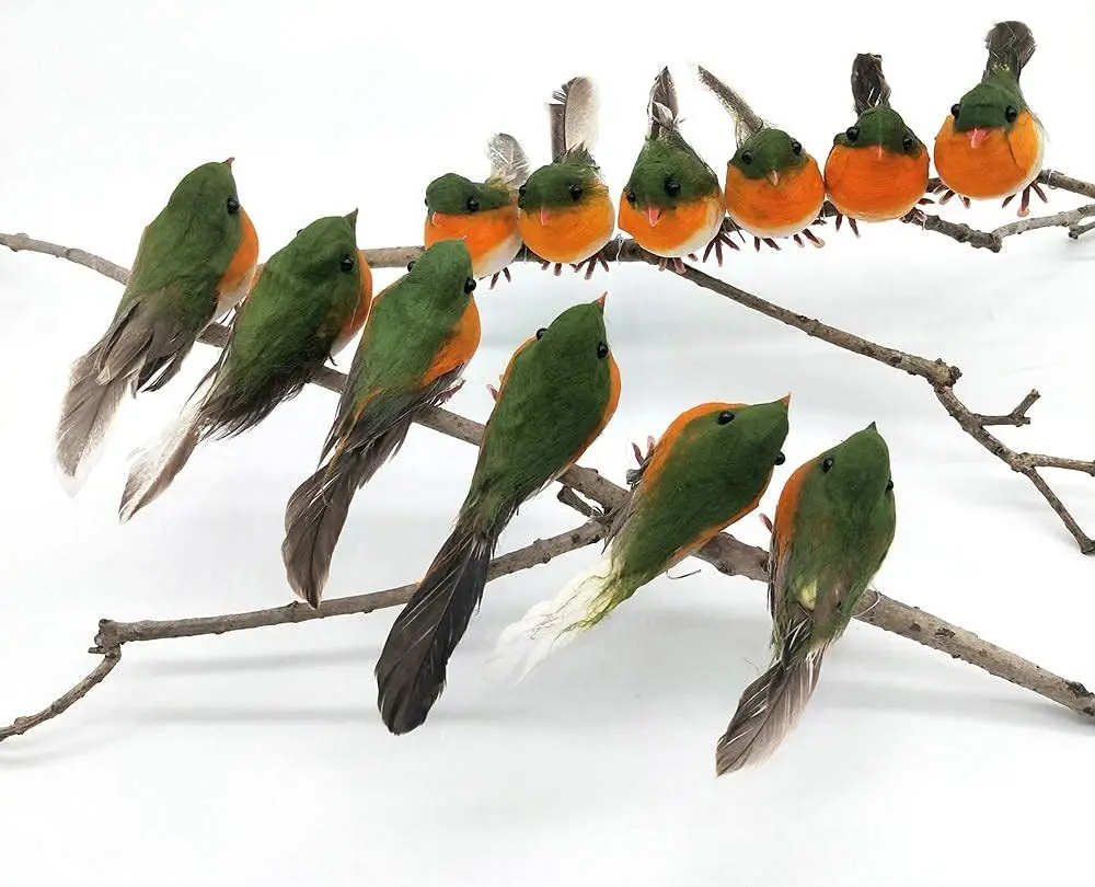 2021 рождественское персонализированное украшение птица Робин украшения для рождественской елки украшения