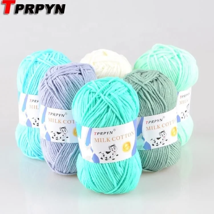 
Factory direct sales 50g cotton thread hand knitting crochet milk cotton yarn 