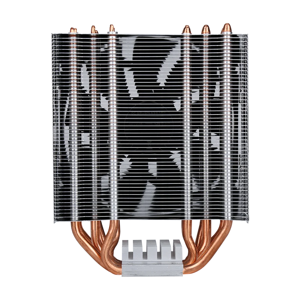 SAMA 6 Heat Pipes CPU Cooler 120mm PWM 4 Pin PC Radiator quiet for Intel LGA 1700 1200 1150 1151 1155 AMD AM4 AM5 CPU Cooling F