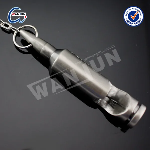 factory custom 50 caliber bullet shape keychain bottle opener