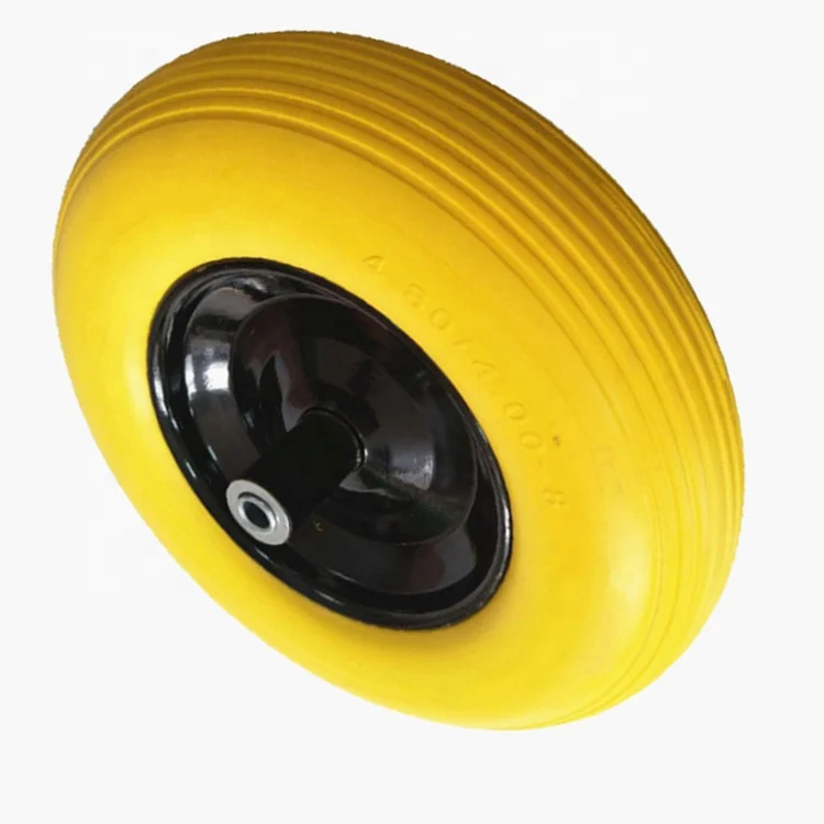 14 16 inch 400-8 Best Quality Special Folding Beach Trolley Wheels Pu Foam Wheel