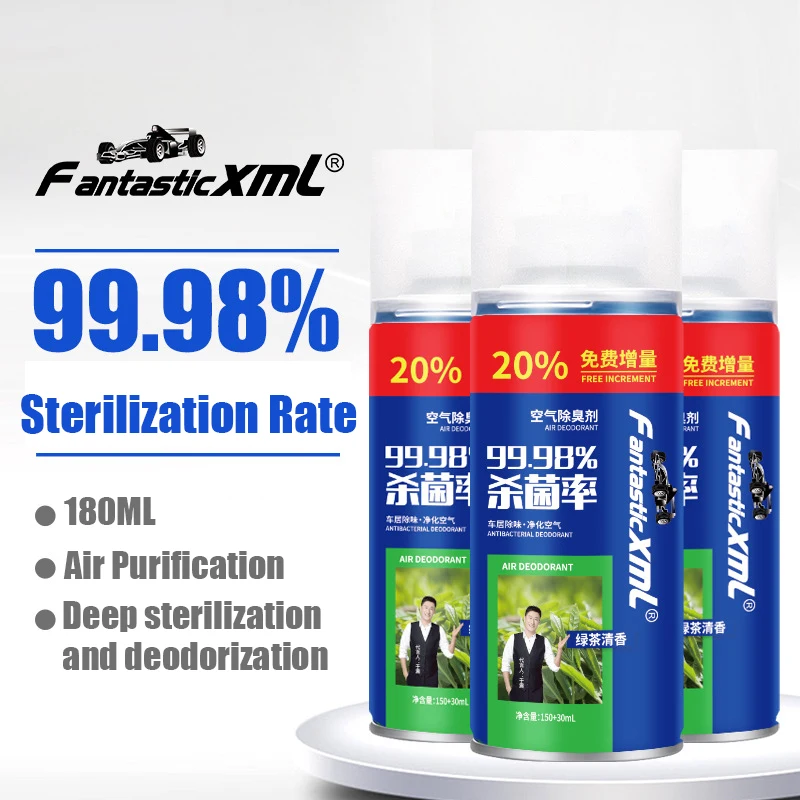 Top Selling Automotive Interior Air Freshener Car Spray Fragrance Bomb 180ML Long Lasting Deodorant