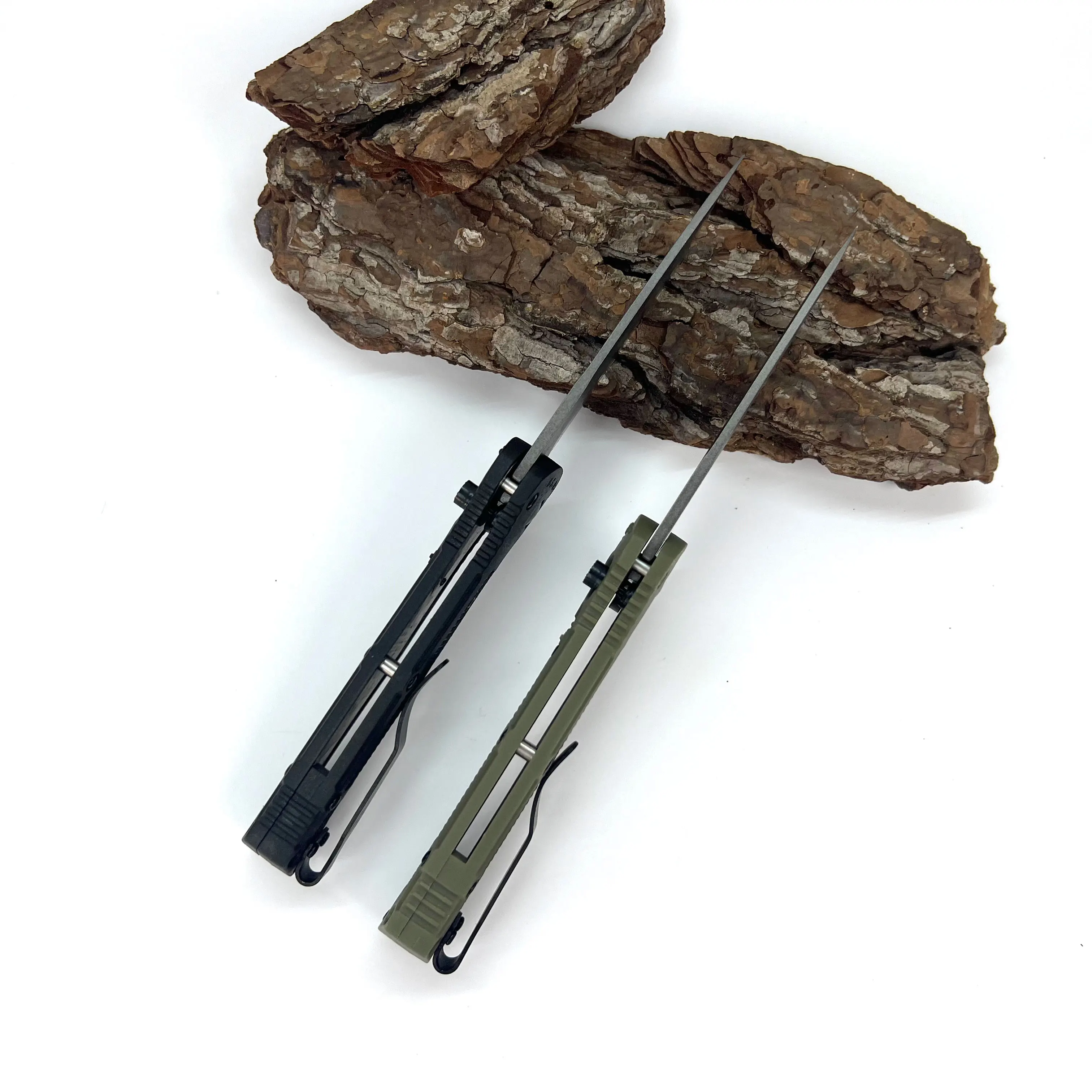 BM9070 Nylon Wave Fiber Handle Folding Pocket Knife Camping EDC Sharp Jungle Tactical Survival Knife