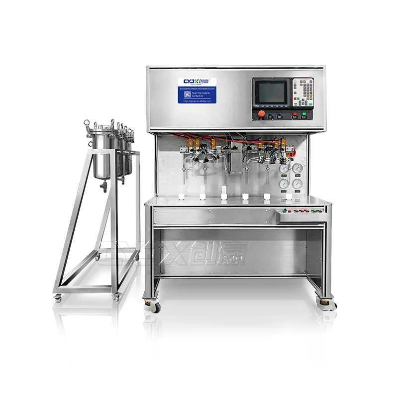 CYJX Automatic  Pearl Pattern Filling Machine For Cosmetics Products Pearl Pattern Filling Equipment For Skin Care and Cream Gel