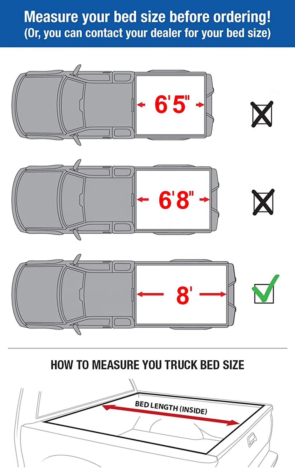 Оптовая продажа прямая жесткая Тройная закрывающая кузова для 2019 ford f150