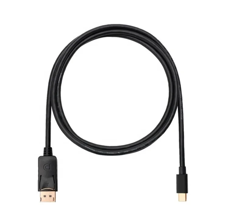 Custom New High Quality 1.8M 3M Gold Plated Head Displayport DP to Mini DP Displayport Adapter Cable 4K 60Hz Full HD Cable