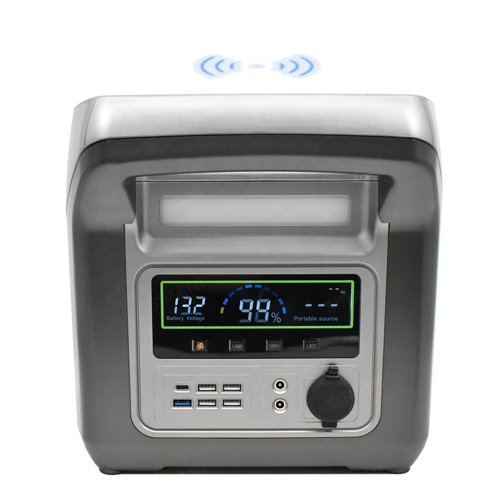 Портативная электростанция LiFePO4 1280Wh 1000 Вт Cirlegy солнечная солнечный генератор с солнечной энергетической системой