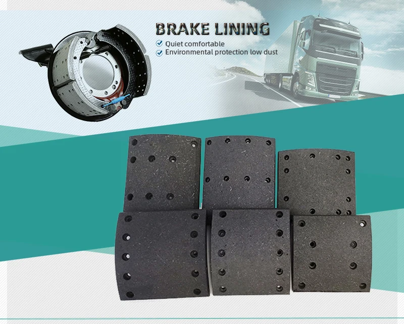 Factory Manufacturer drum Brake Lining 19940 19941 Heavy Duty Truck Brake Lining