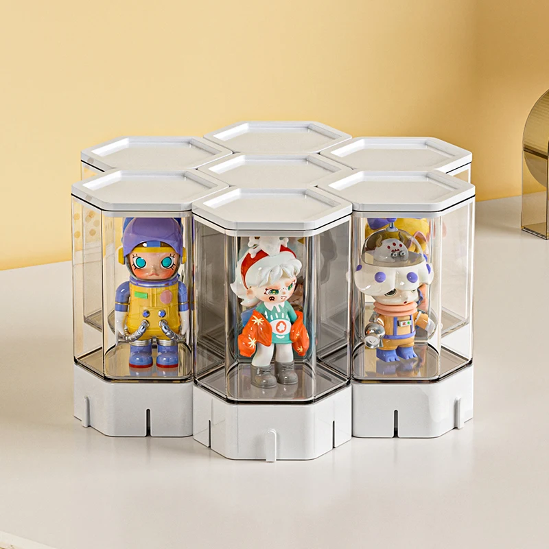 Display Case Box Mini Toy Popular Doll Desktop Storage Box Dustproof Case For Cosmetics Household Day