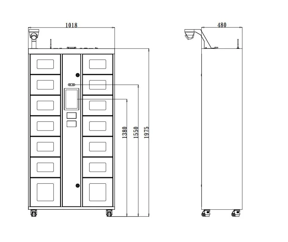 RFID Embedded Smart Tools Cabinet Automatic Tracking Checking Self-service Management Intelligent RFID Tool Locker