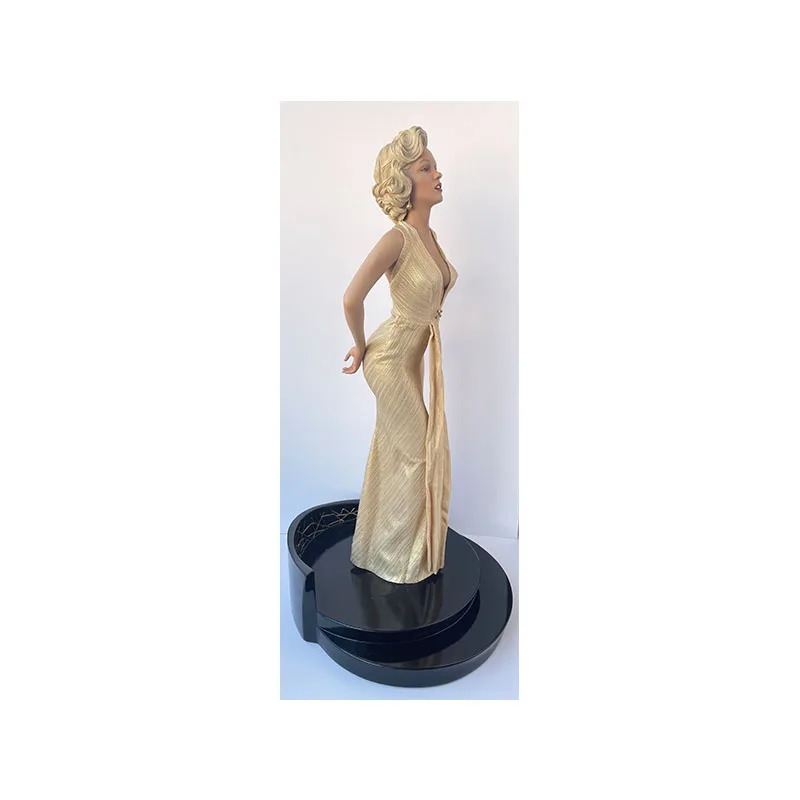 Hot Selling Art Fiberglass Movie Star Figure Sculpture Resin Marilyn Monroe Statue
