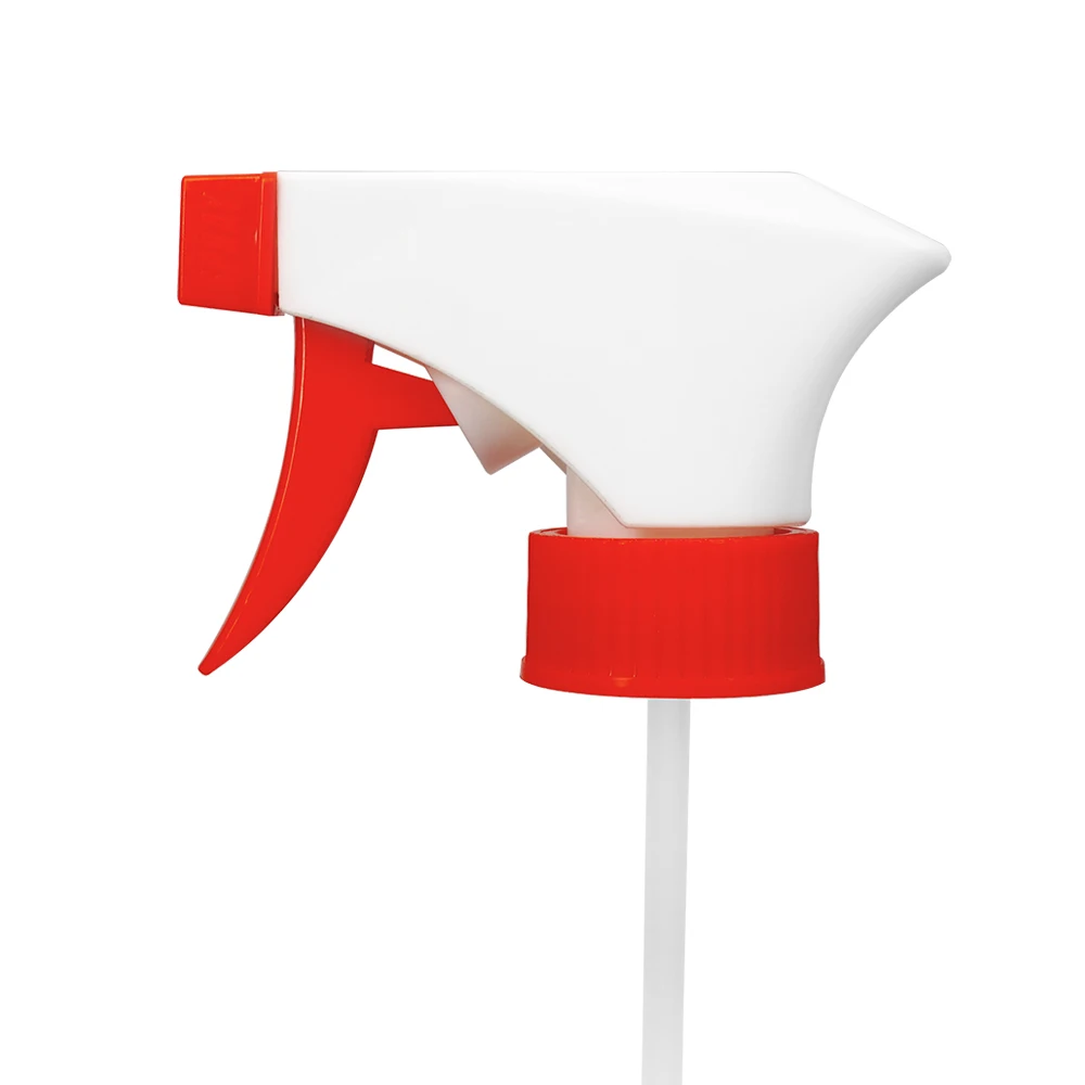 Hot sale Orange all 28/410 trigger sprayer, plastic bottles trigger sprayer