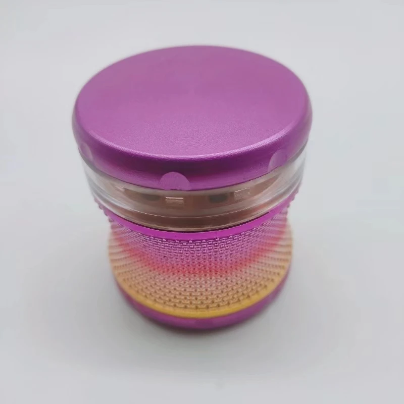 DPAG022 Different Design Four Layers Aluminum Smoking Metal Grinder