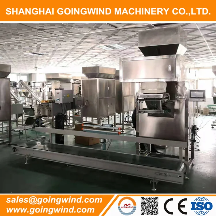 Semi automatic big bag packing machine 5kg to 50kg manual sugar weighing filling bagging equipment cheap price for sale