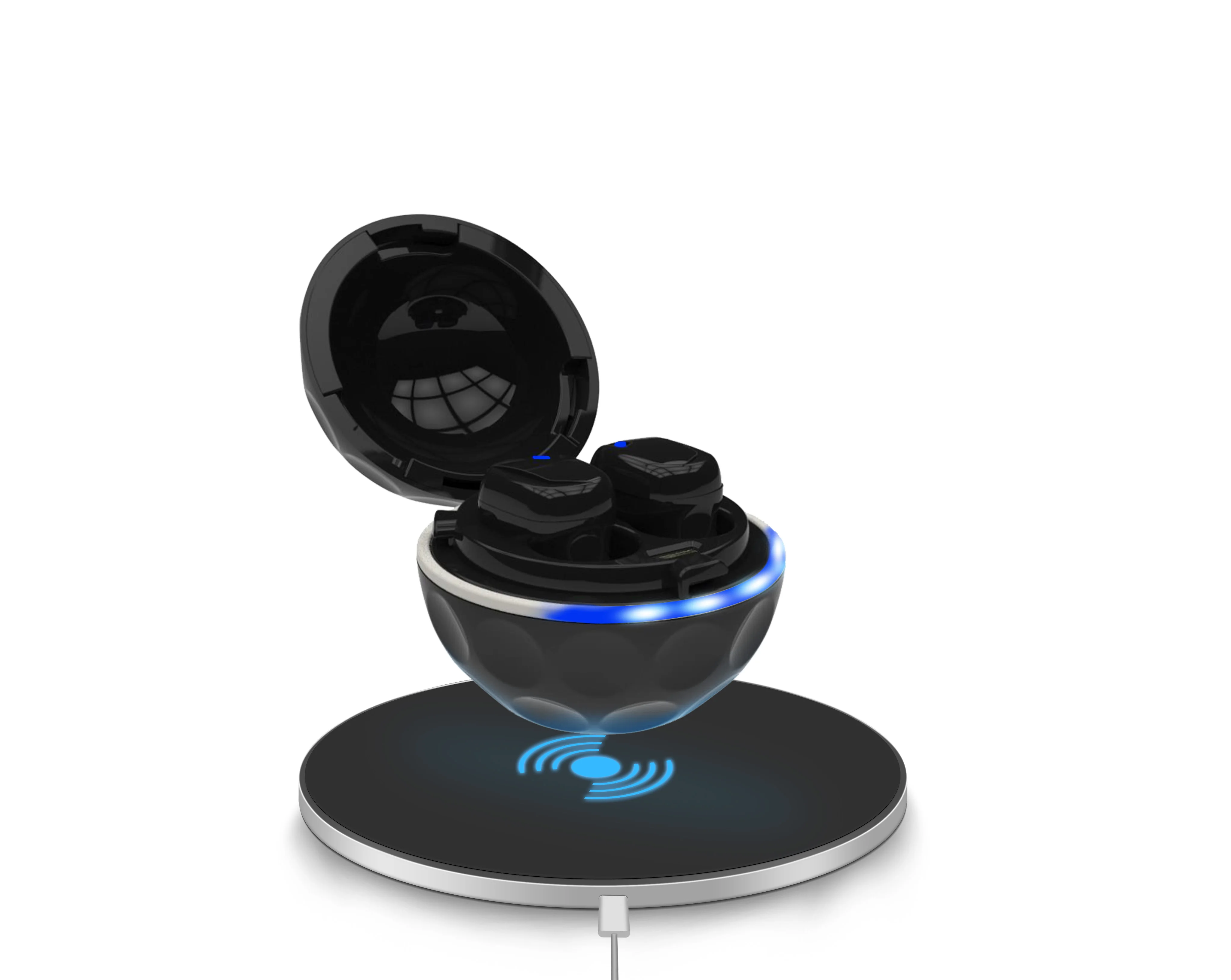 водонепроницаемые Bluetooth 5,0 Hifi True Bluetooths беспроводные Tws наушники с зарядкой для iphone samsung
