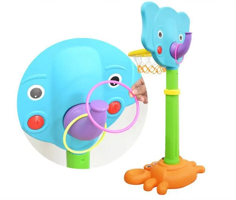 
Home Use Games Sports Adjustable Plastic Standing Basketball Frame 