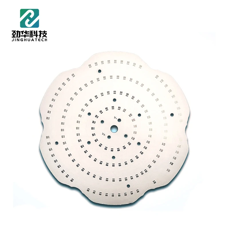 Разработка дизайна и сборки 2 Слойная алюминиевая подложка печатная плата для светодиодов