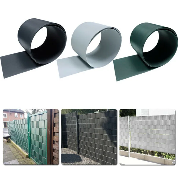 Antil-UV 19cm*2.525m hard PVC strip screen garden fence /hart sichtschutzstreifen sichtschutz zaun garten