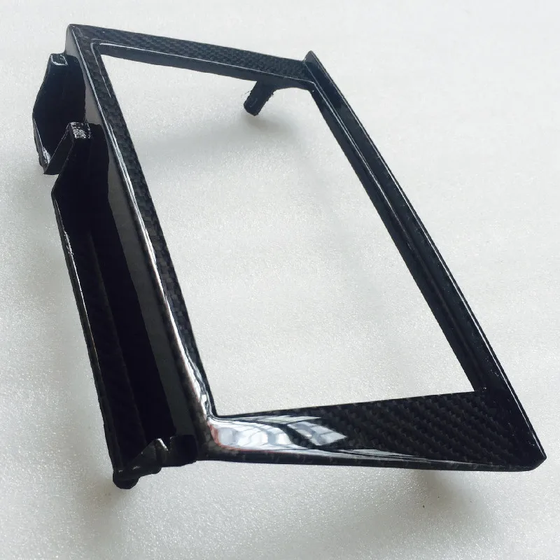 For 1999-2002 R34 GTR GTT RHD Automatic Monitor Surround Cover Carbon Fiber