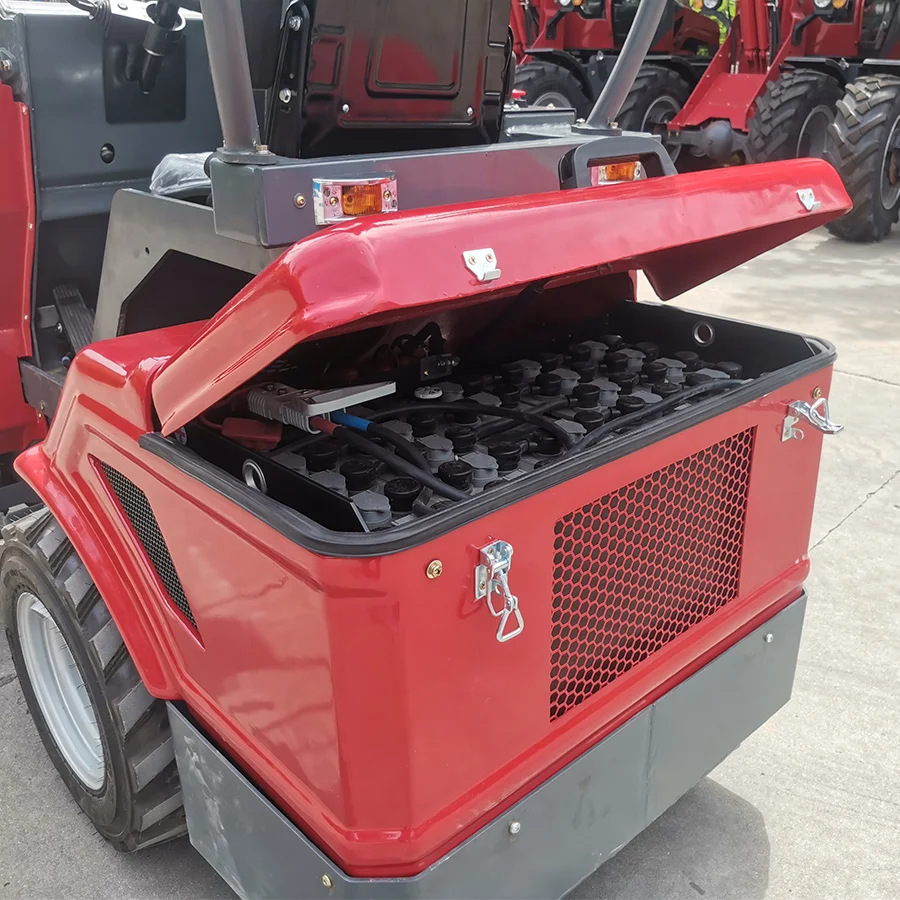 Factory Price 4Wd Full Electric Drive Mini Front End Loader DY620E Telescopic Wheel Loader