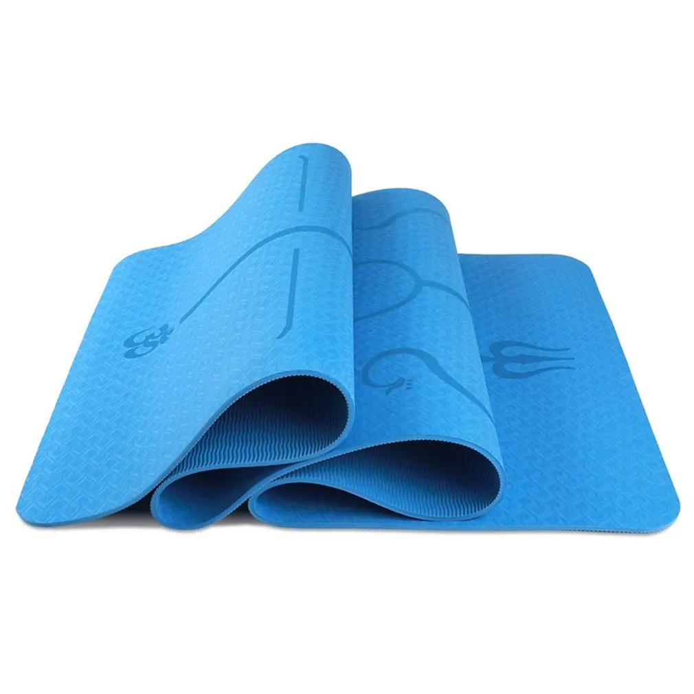  TPE Yoga Mats Anti-slip Blanket Gymnastic Sport Health Lose Weight Fitness Exercise Pad Women