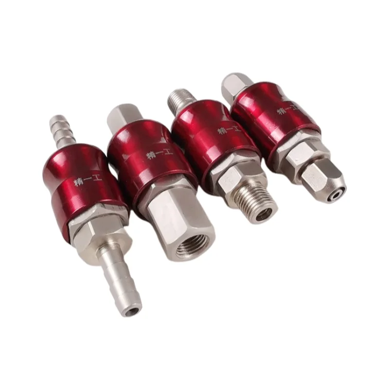 Hot Sale Pneumatic Quick-Plug Connector Pneumatic C-Type Two-Way Self-Locking Quick Coupling Pneumatic Air Quick Coupling