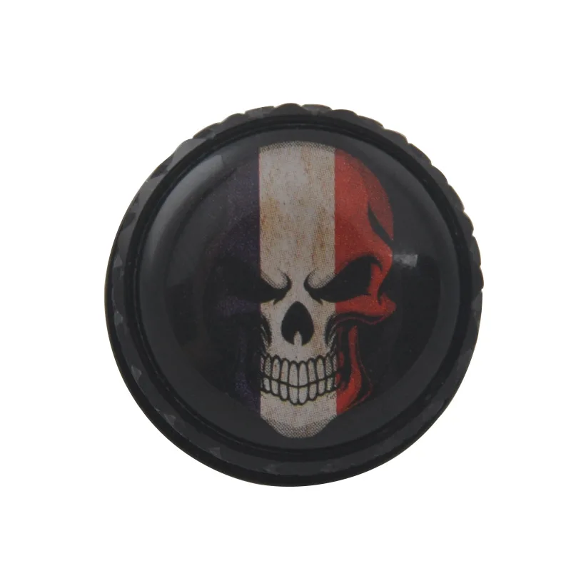 Motorcycle Rear Seat Bolt Screw Nut Fits For Harley Sportster 1200 883 Wide Glide Street Bob Road king Fatbob France Flag Skull