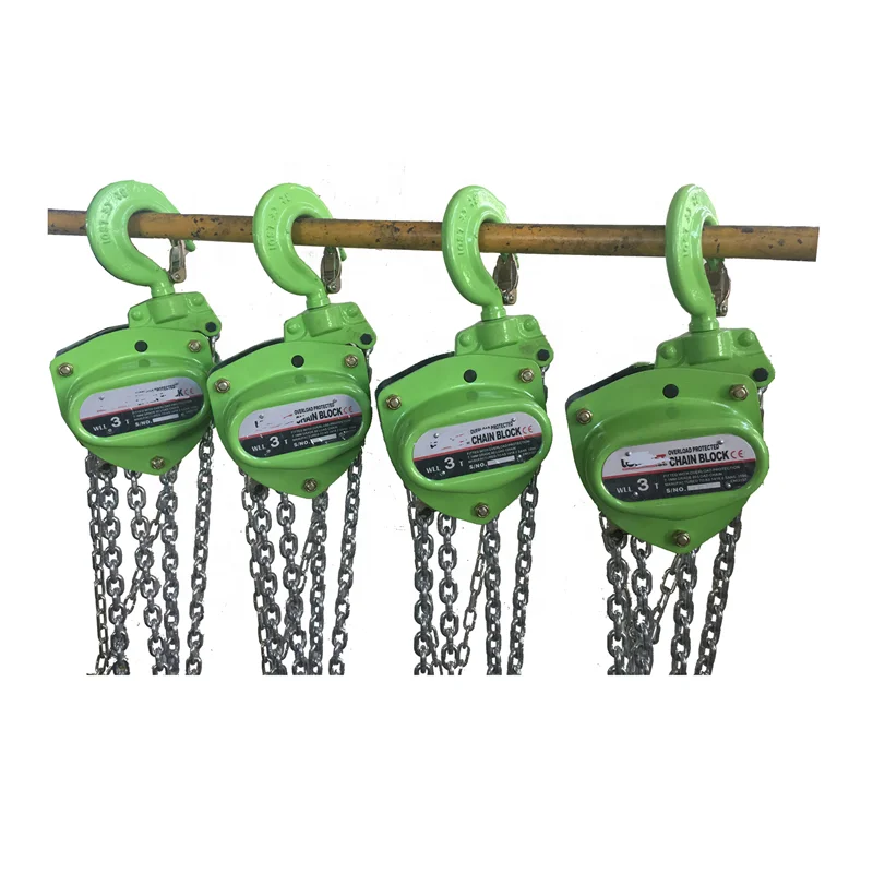 Сертифицированный ручной подъемник цепного блока, сверхмощное оборудование
