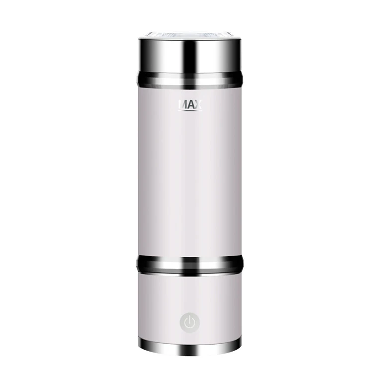 Hydrogen oxygen separation hydrogen rich water cup 1400ppb PEM SPE Powerful Healthy Hydrogen Drinking Water Bottle Generator