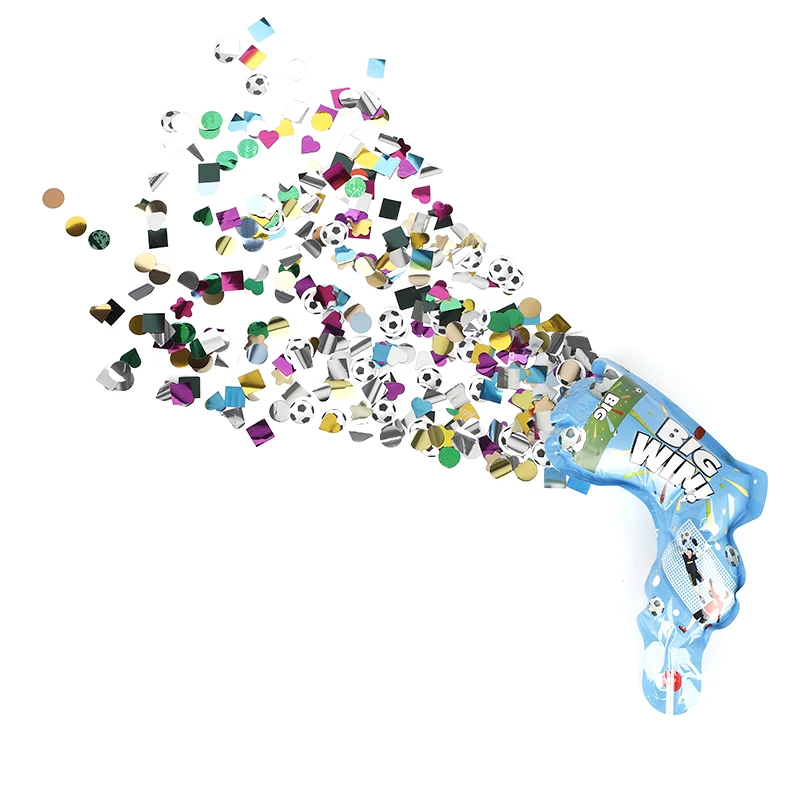 Дешевая портативная мини-конфетти Поппер игрушка бластер шутер конфетти пушка