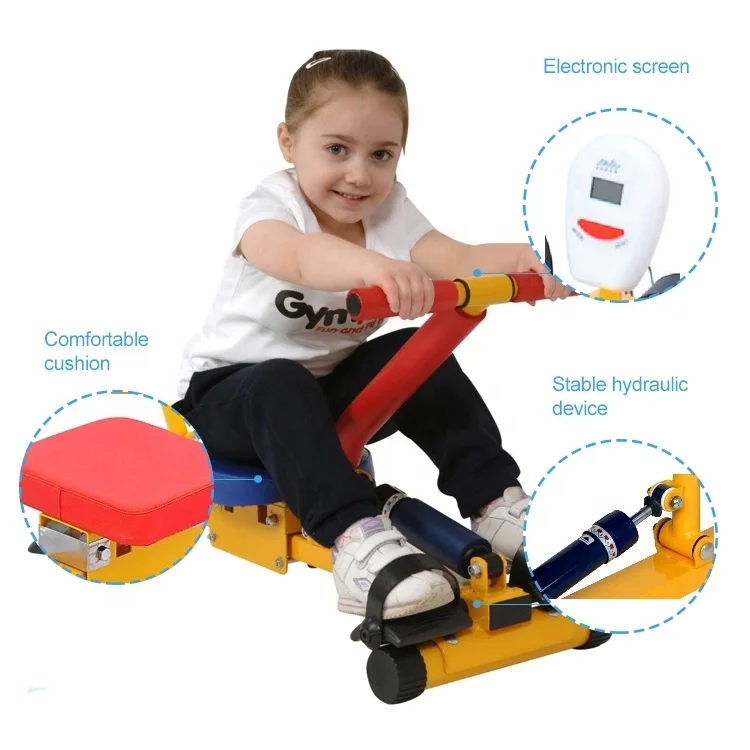 Super Quality Kids Fitness Equipment Rowing Machine for Children Training