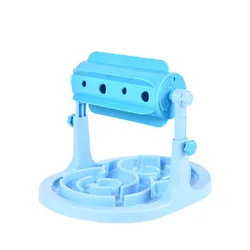 Plastic Food Leaking Rollers Slow Feeder Interactive Puzzle Iq Cats Pet Toy
