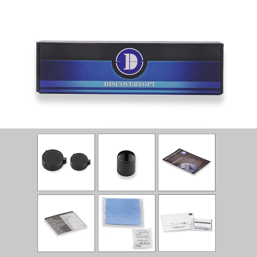 Discovery Optics Scope 3-12 FFP Ultra Short 240mm Optical Scope with 1/10 1cm Adjust with 10 Yards Side Focus Scopes