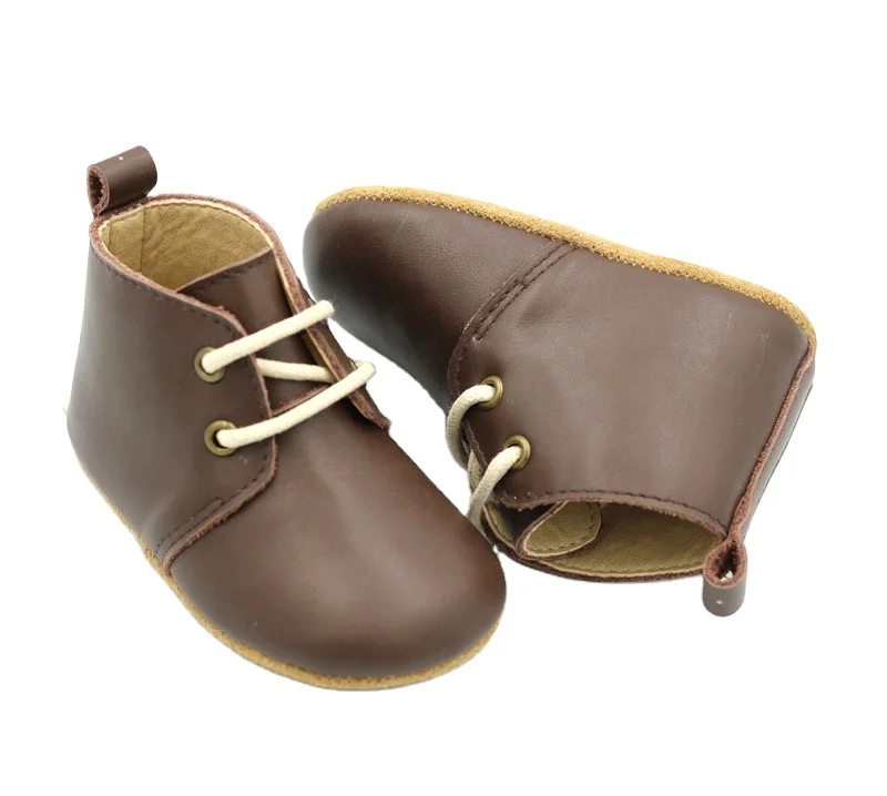 High Top Best Price High Quality Baby Hard Sole New Born Baby Boy Shoes Boots