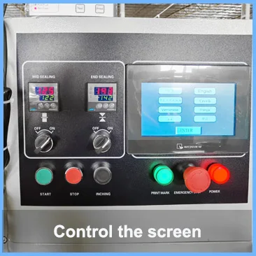 Time Saving Hard Cotton Gummy Candy Horizontal Flow Pack Machine Pillow Wrapping Machine