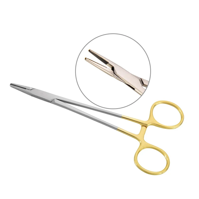 Dental Explorer 3C Cow Horn Dental Surgical Equipment Oral Dental Examinations Tools with Laser Marrking Hollow Handle