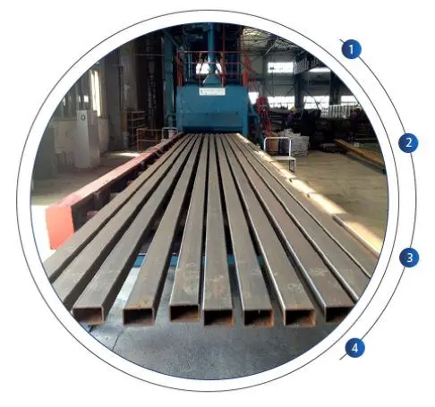 H BEAM SHOT BLASTING MACHINE