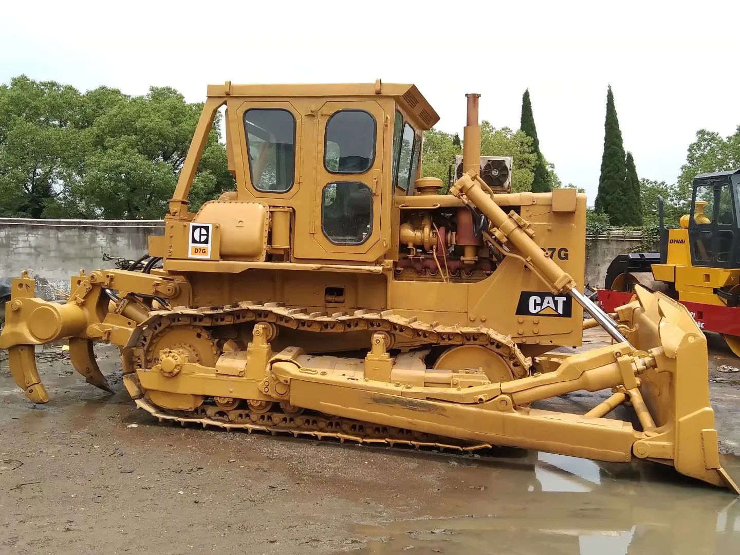 Original  Japan Used Crawler  Bulldozer For Sale/ Second Hand  Bulldozer CAT D7G In Good Condition