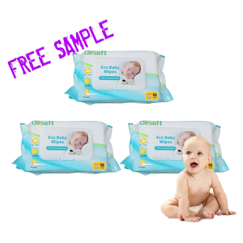 China Wholesale Free Cheap Organic Cotton Baby Private Label Baby Wipe Wet Wipes
