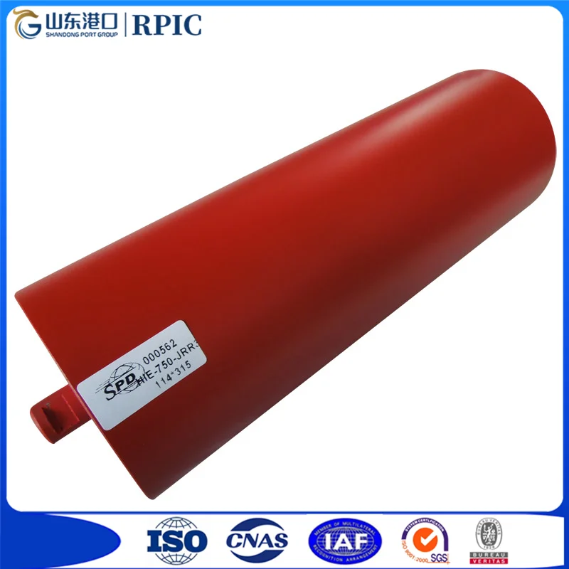 steel pipe carrier trough roller for belt conveyor bulk materials handling