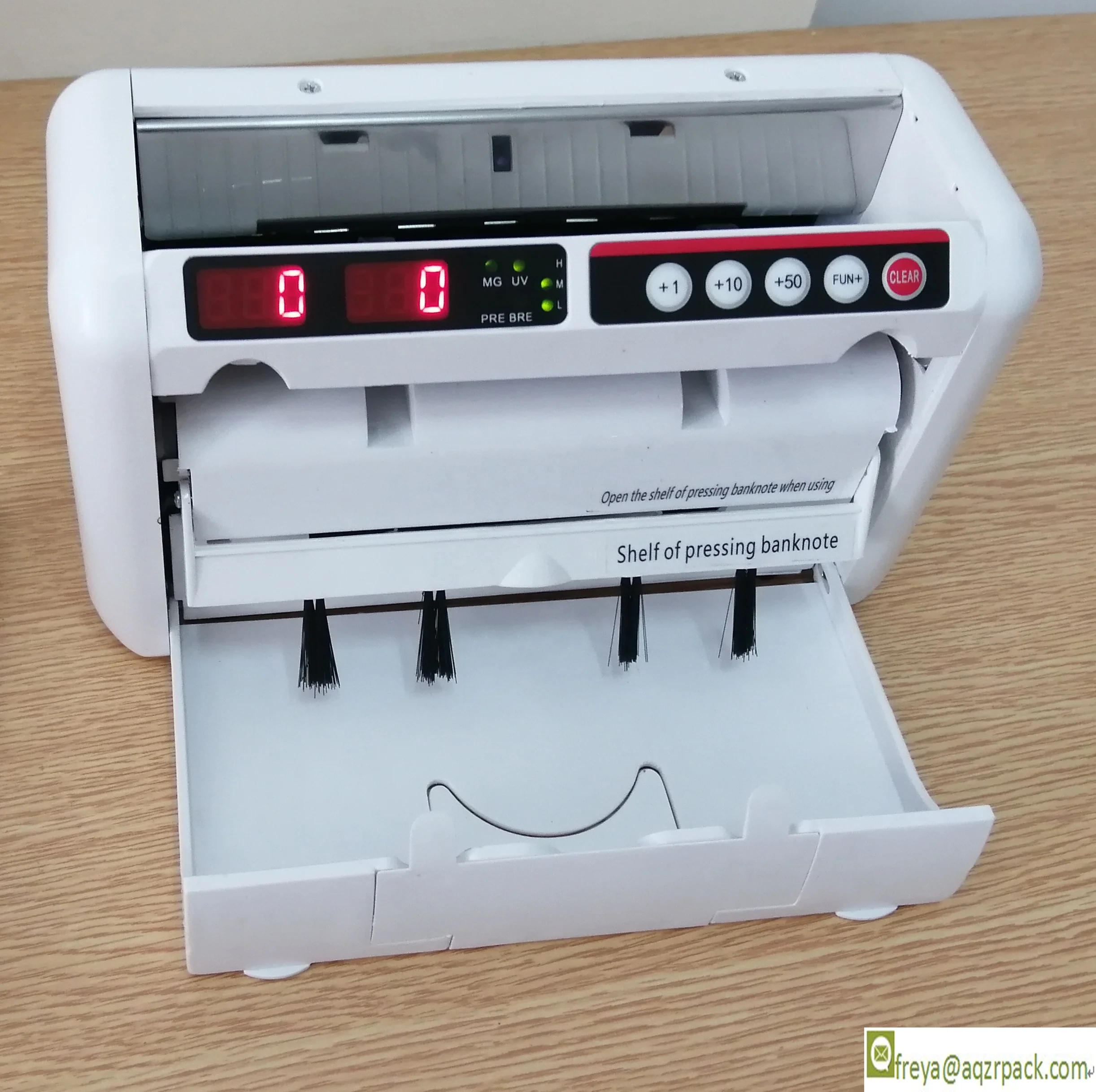 Счетчик небольшого размера, перезаряжаемая машина для счета денег