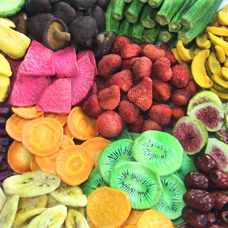 Premium Quality Freeze Dried Fruits And Vegetables Healthy Snacks Zero Calorie Freeze Dried Fruit