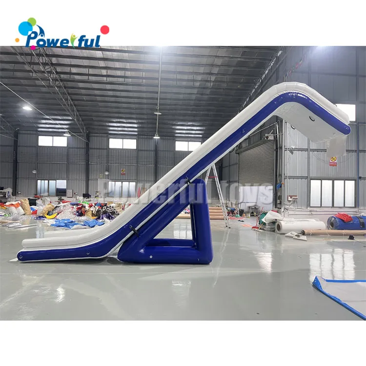 Factory Price Airtight Water Slide Yacht Inflatable Yacht Slide For Boat And Yachts